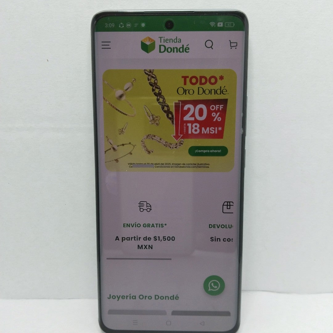 CELULAR OPPO  RENO10 5G CPH2531 (2023) 256 GB 8 GB RAM (SEMINUEVO)