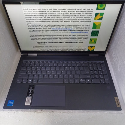 LAPTOP LENOVO YOGA 7 15ITL5 (2022) 256 GB SSD 8 GB RAM (SEMINUEVO)