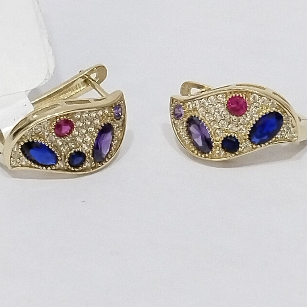 BROQUELES ORO 14K 3.9 (NUEVO)