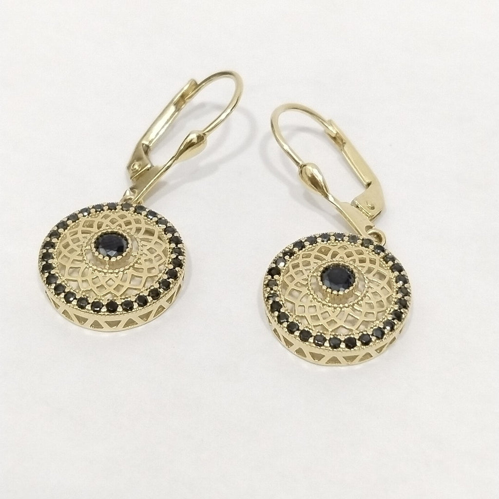 BROQUELES ORO 14K 3.3 (NUEVO)