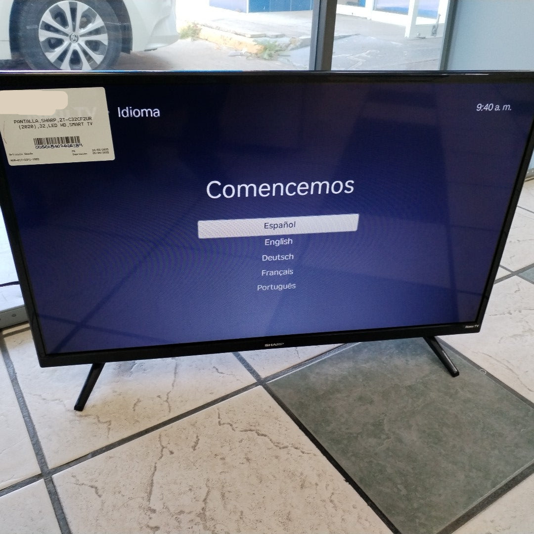 PANTALLA SHARP 2T-C32CF2UR (2020) 32&quot; LED HD (SEMINUEVO)