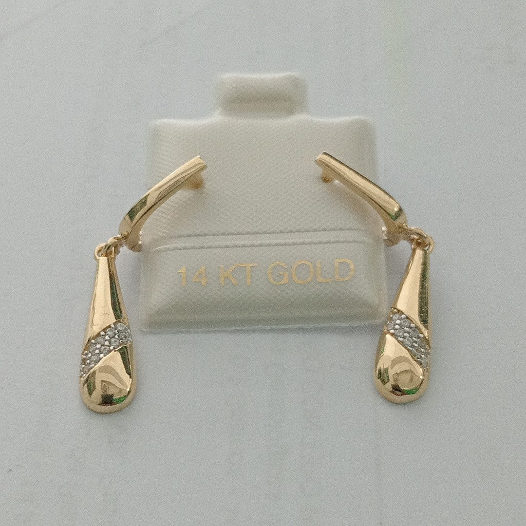 BROQUELES ORO 14K 2.6 (NUEVO)