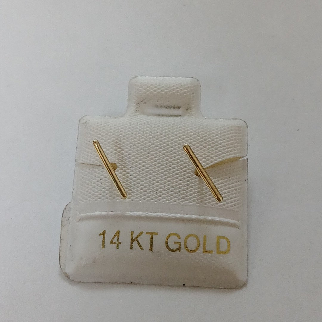 BROQUELES ORO 14K 1 (NUEVO)