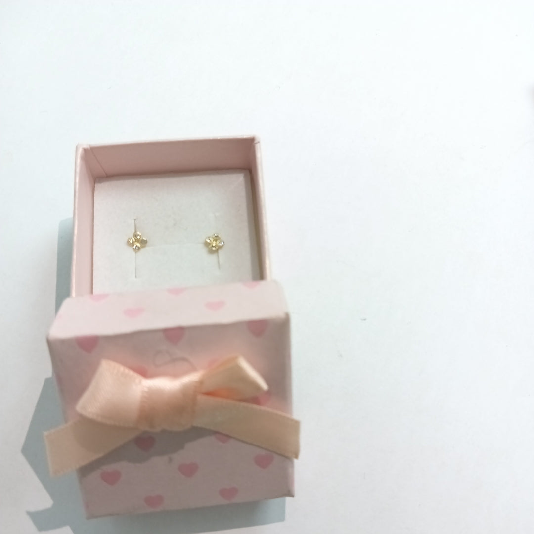 BROQUELES ORO 14K 1 (NUEVO)
