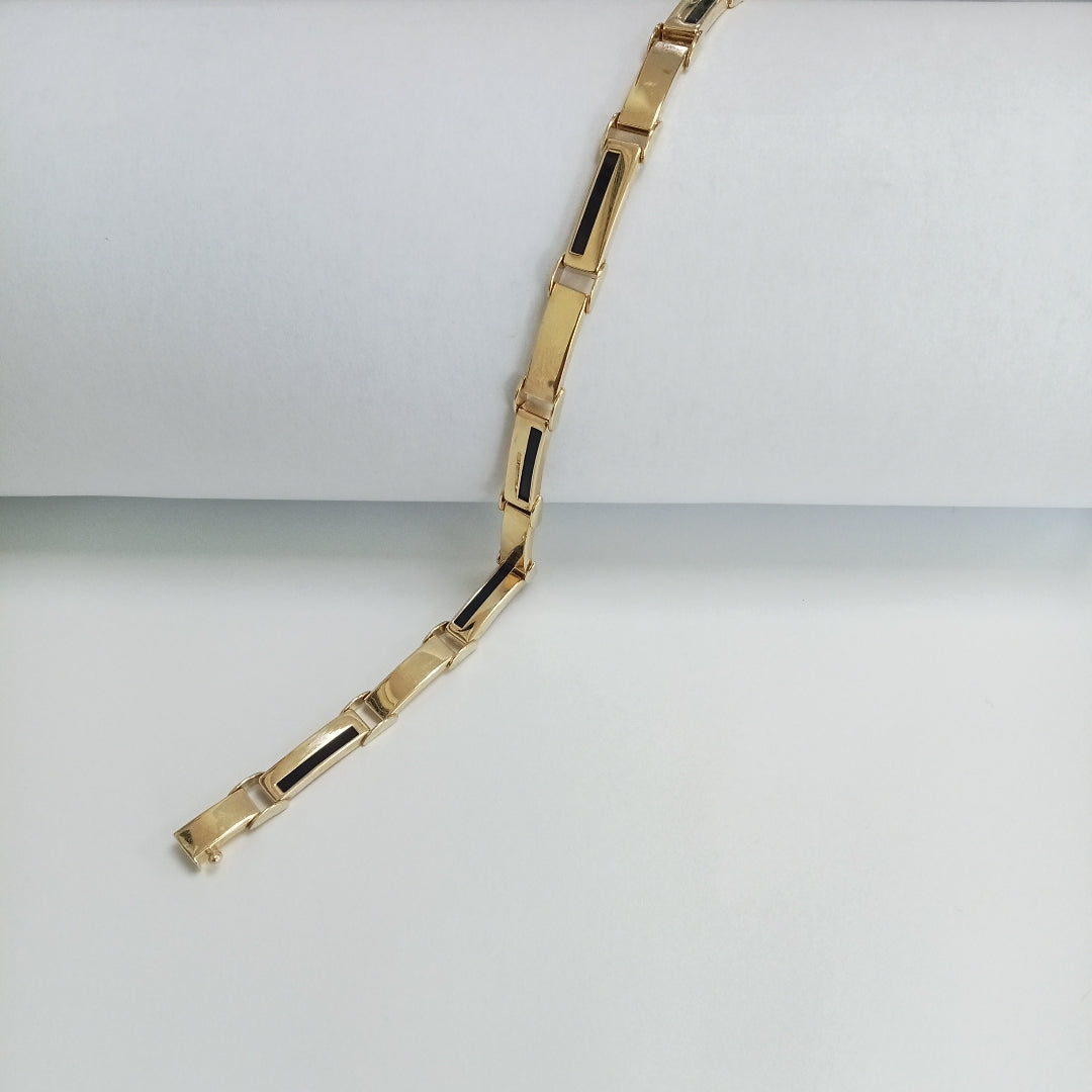 PULSERAS CABALLERO ORO 14K 13.1 (NUEVO)