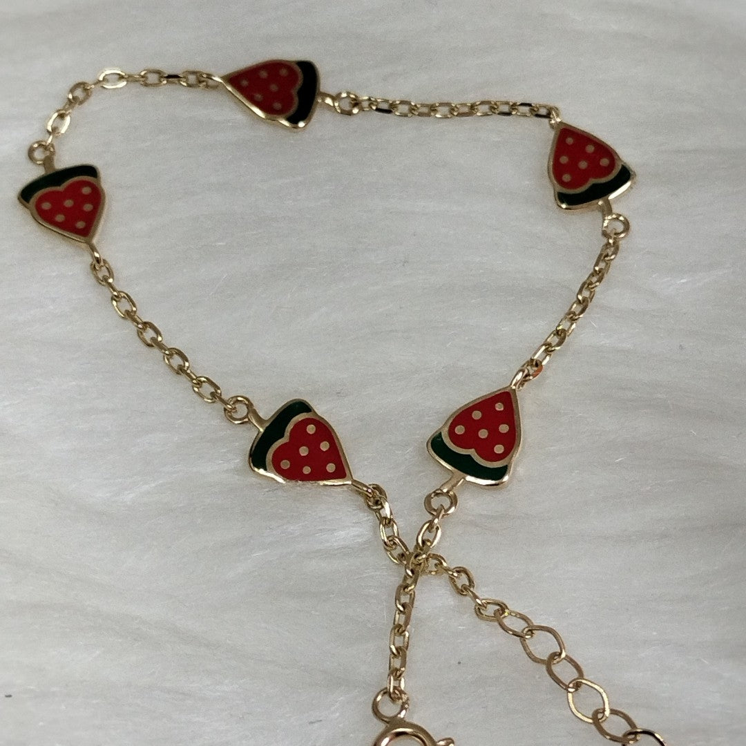 PULSERAS DAMA ORO 14K 3 (NUEVO)