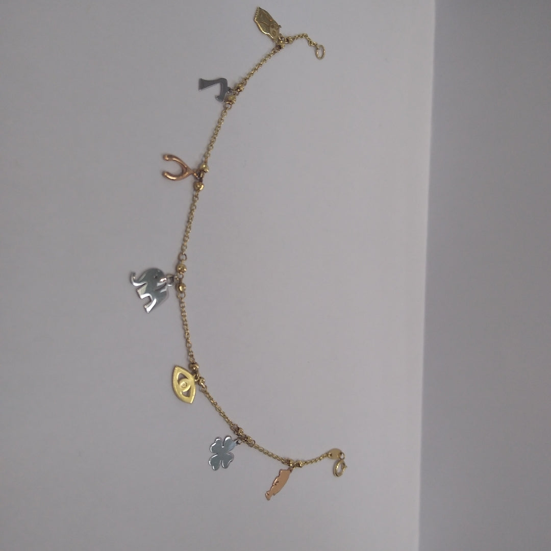 PULSERAS DAMA ORO 14K 2.7 (NUEVO)