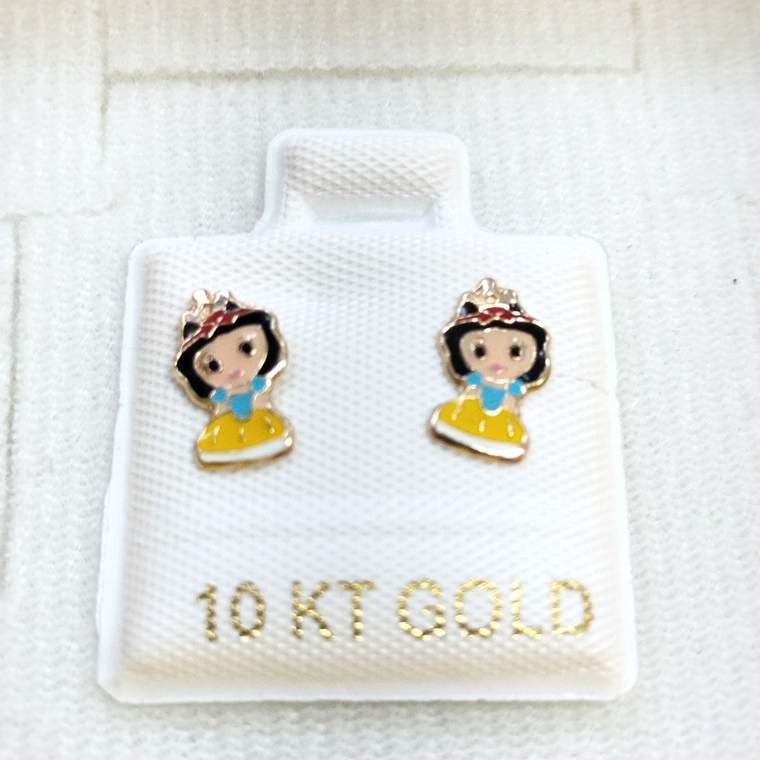 BROQUELES ORO 10K 1 (NUEVO)