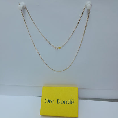 CADENAS CARTIER 3*1 AMARILLA ORO 10K 1.5 (NUEVO)
