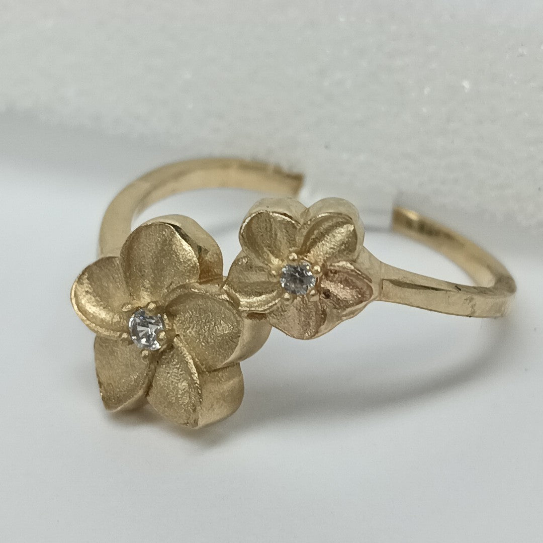 ANILLOS DAMA ORO 14K 2 (NUEVO)