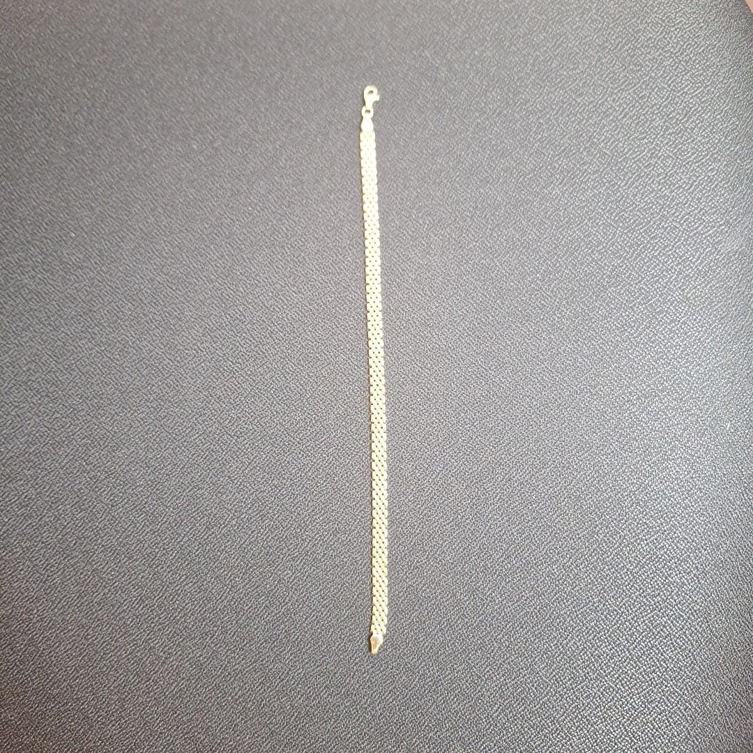 PULSERAS CABALLERO ORO 14K 7 (NUEVO)