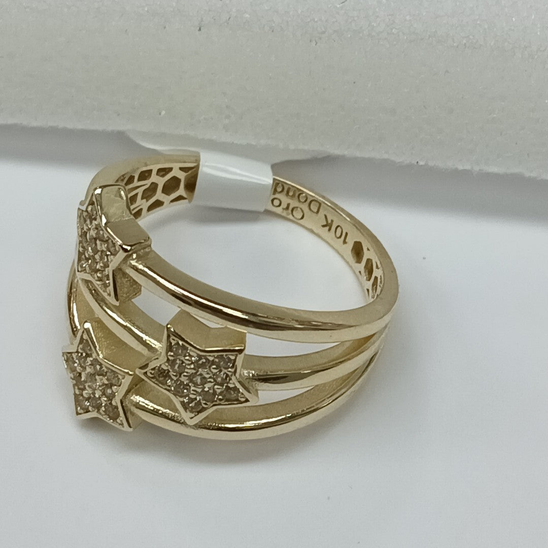 ANILLOS DAMA ORO 10K 3 (NUEVO)
