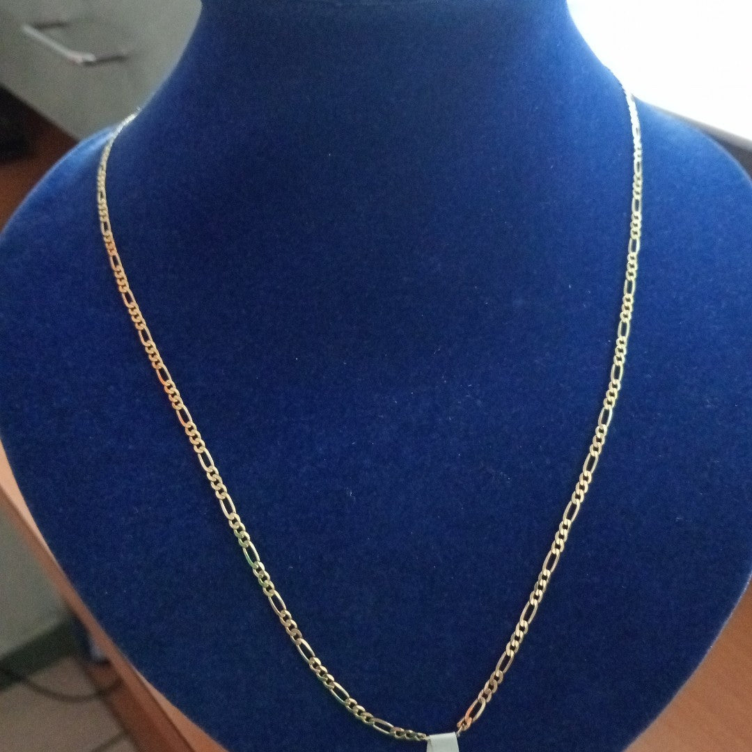 CADENAS CARTIER 3*1 AMARILLA ORO 14K 5.1 (NUEVO)