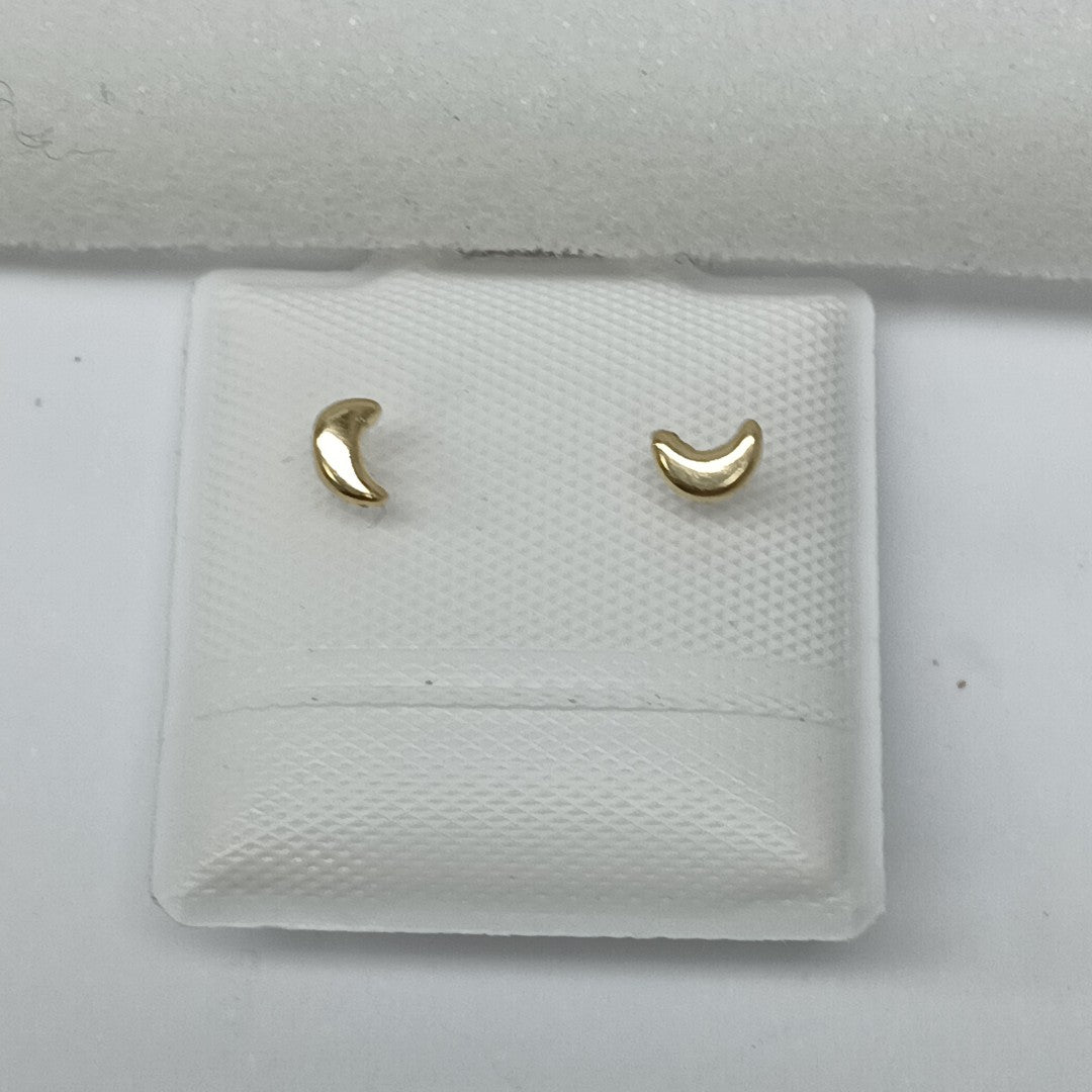 BROQUELES ORO 14K 1 GRS (NUEVO)