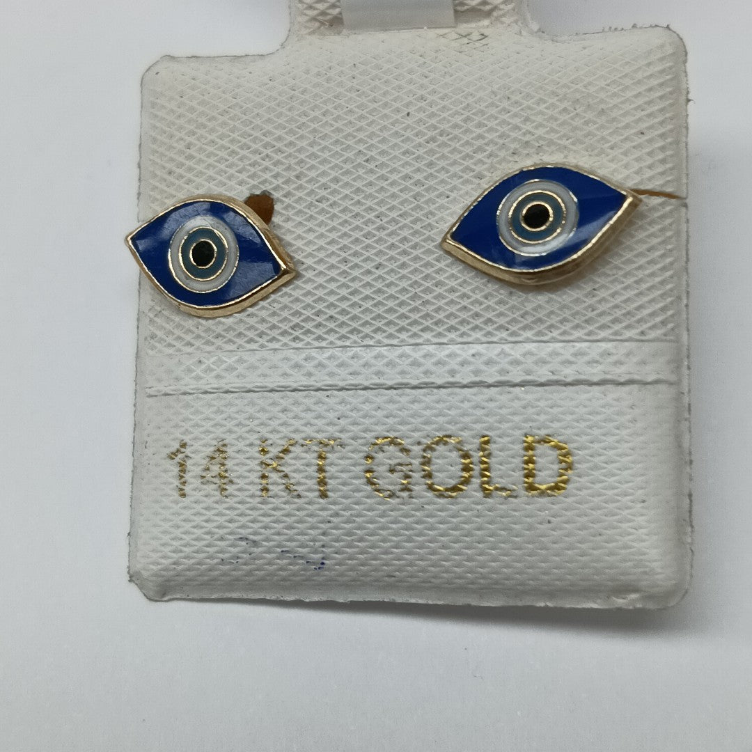 BROQUELES ORO 14K 1 (NUEVO)