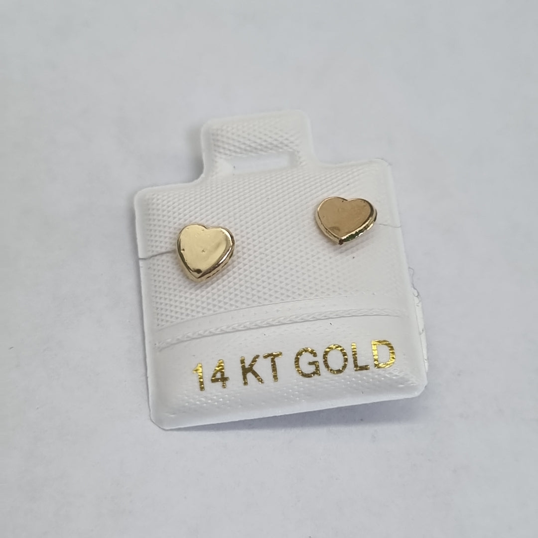 BROQUELES ORO 14K 1 (NUEVO)