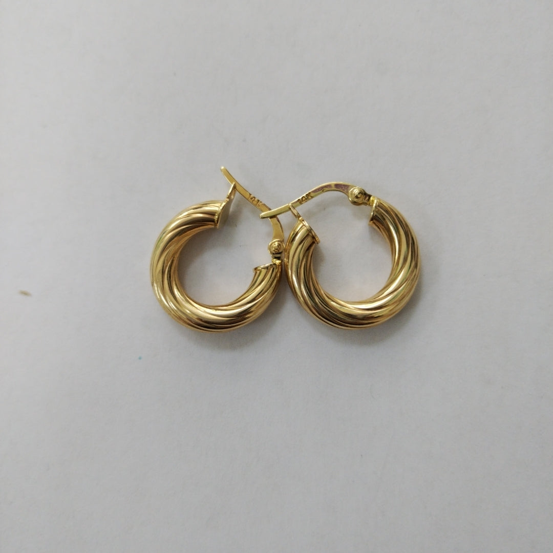 ARRACADAS ORO 14K 1.7 (NUEVO)
