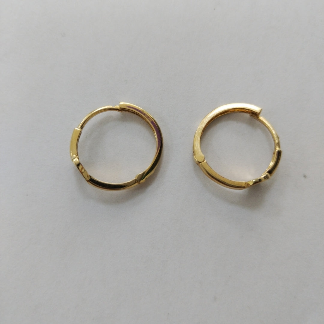 HUGGIES ORO 14K 1.4 (NUEVO)