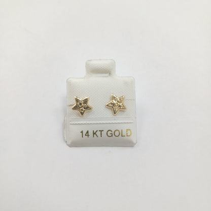 BROQUELES ORO 14K 1 (NUEVO)