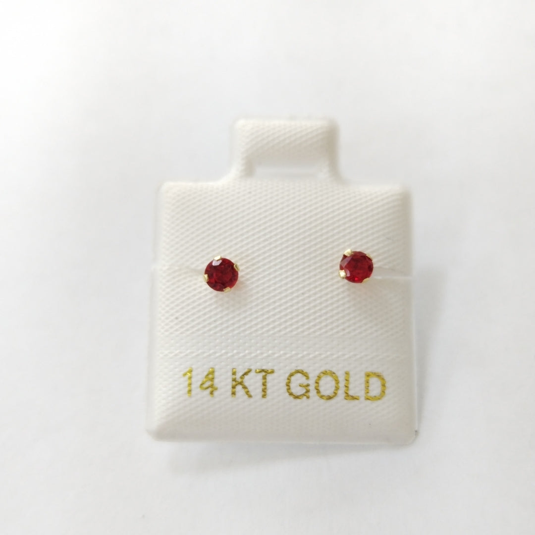 BROQUELES ORO 14K 1 (NUEVO)
