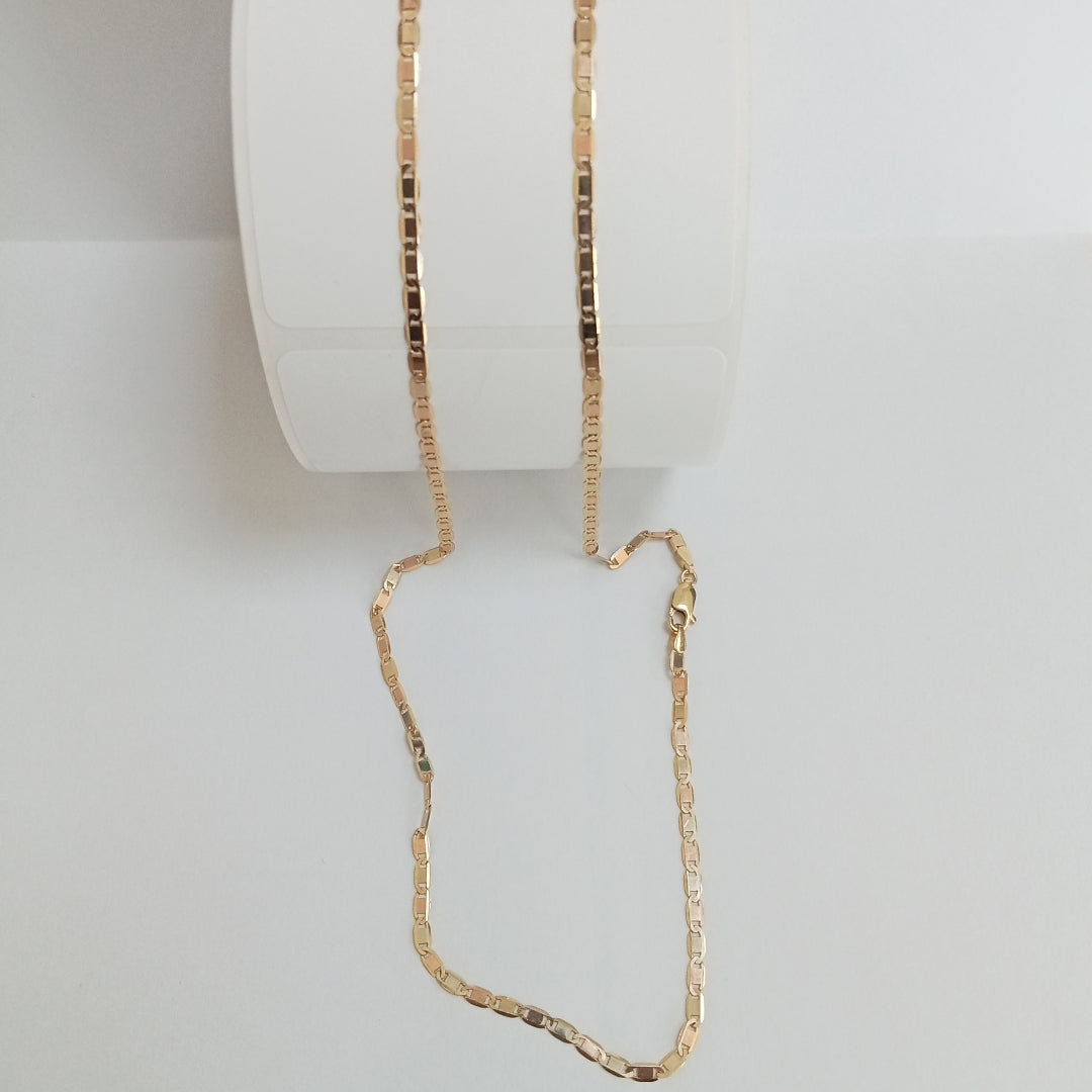 CADENAS VALENTINA/ESPEJO ORO 14K 6.1 (NUEVO)