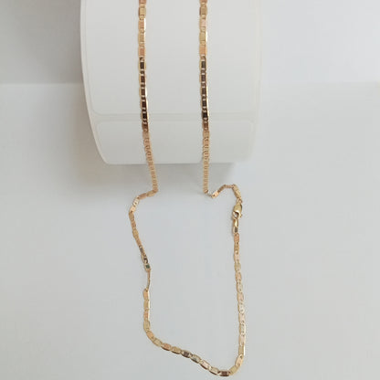 CADENAS VALENTINA/ESPEJO ORO 14K 6.1 (NUEVO)