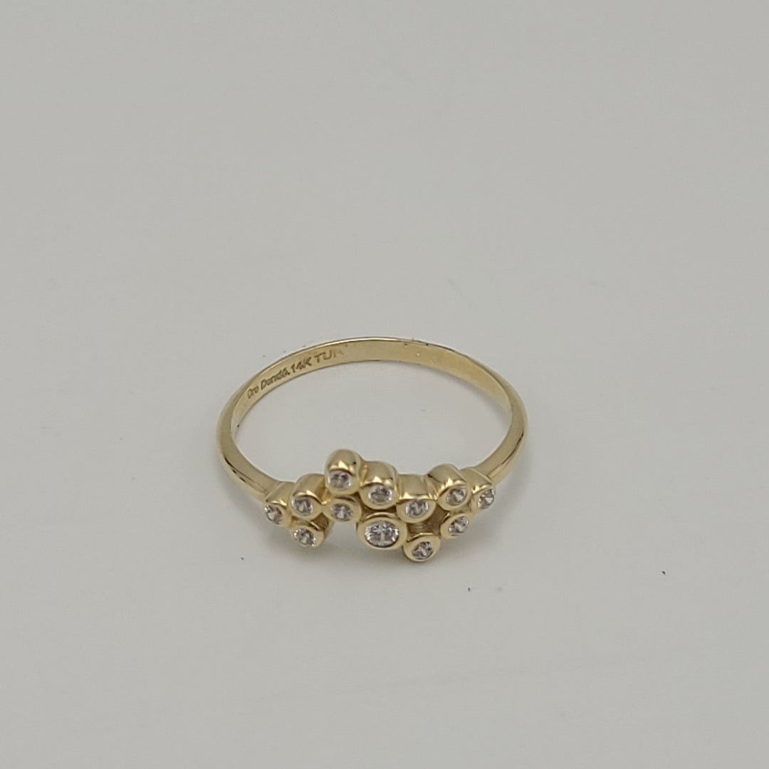 ANILLOS DAMA ORO 14K 1.6 (NUEVO)