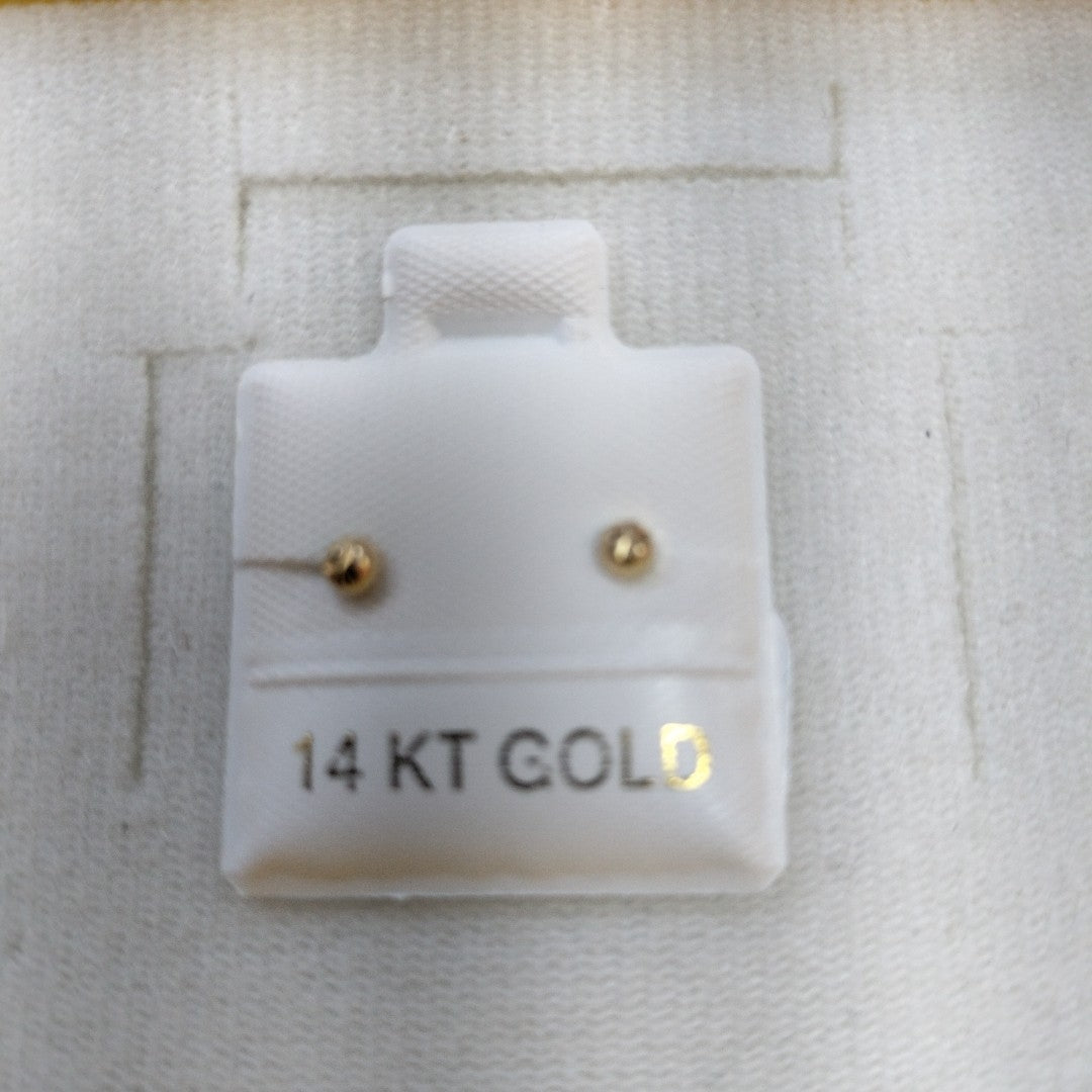 BROQUELES ORO 14K 1 (NUEVO)