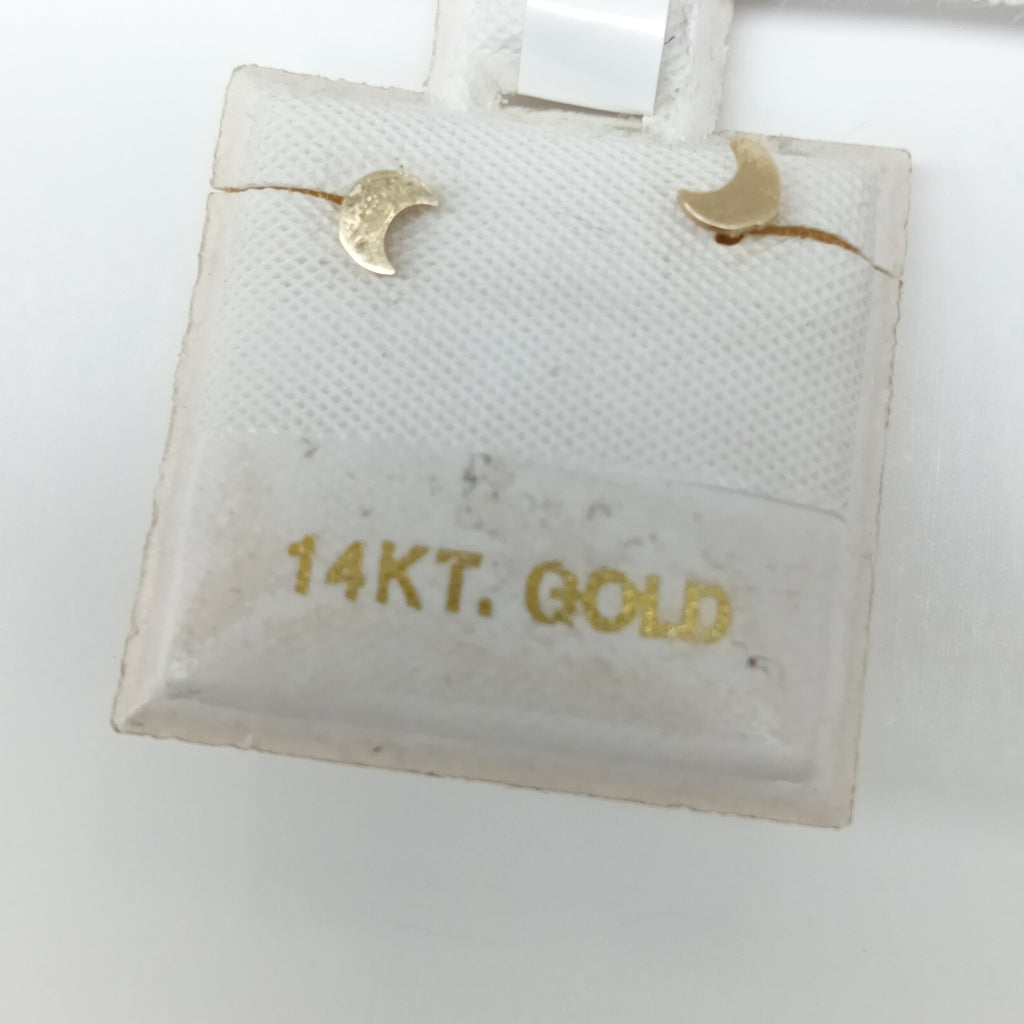 10950BRO88900B965 FRD11 BROQUELES ORO 14K 1PZAS (NUEVO)