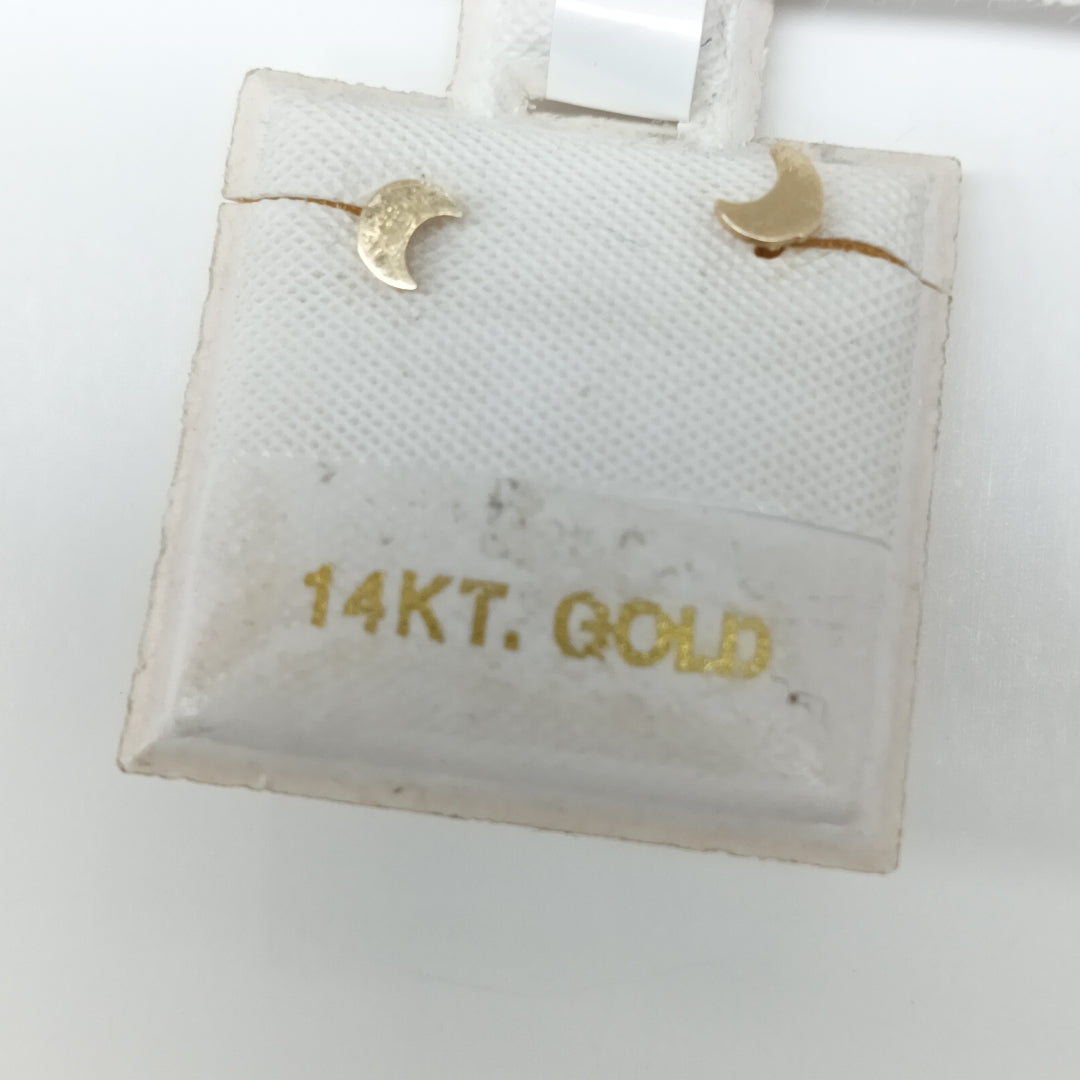10950BRO88900B965 FRD11 BROQUELES ORO 14K 1PZAS (NUEVO)