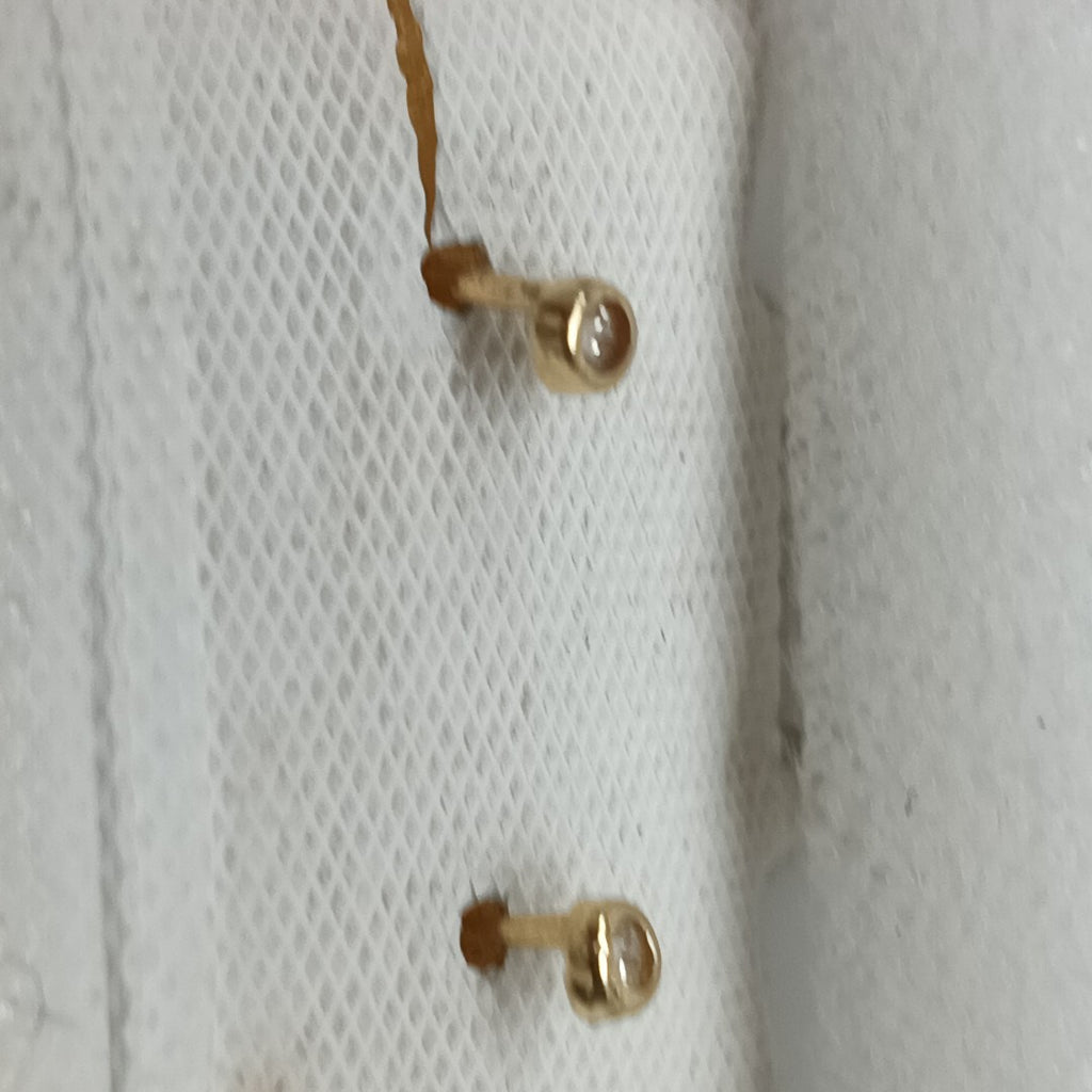 BROQUELES ORO 14K 1 (NUEVO)