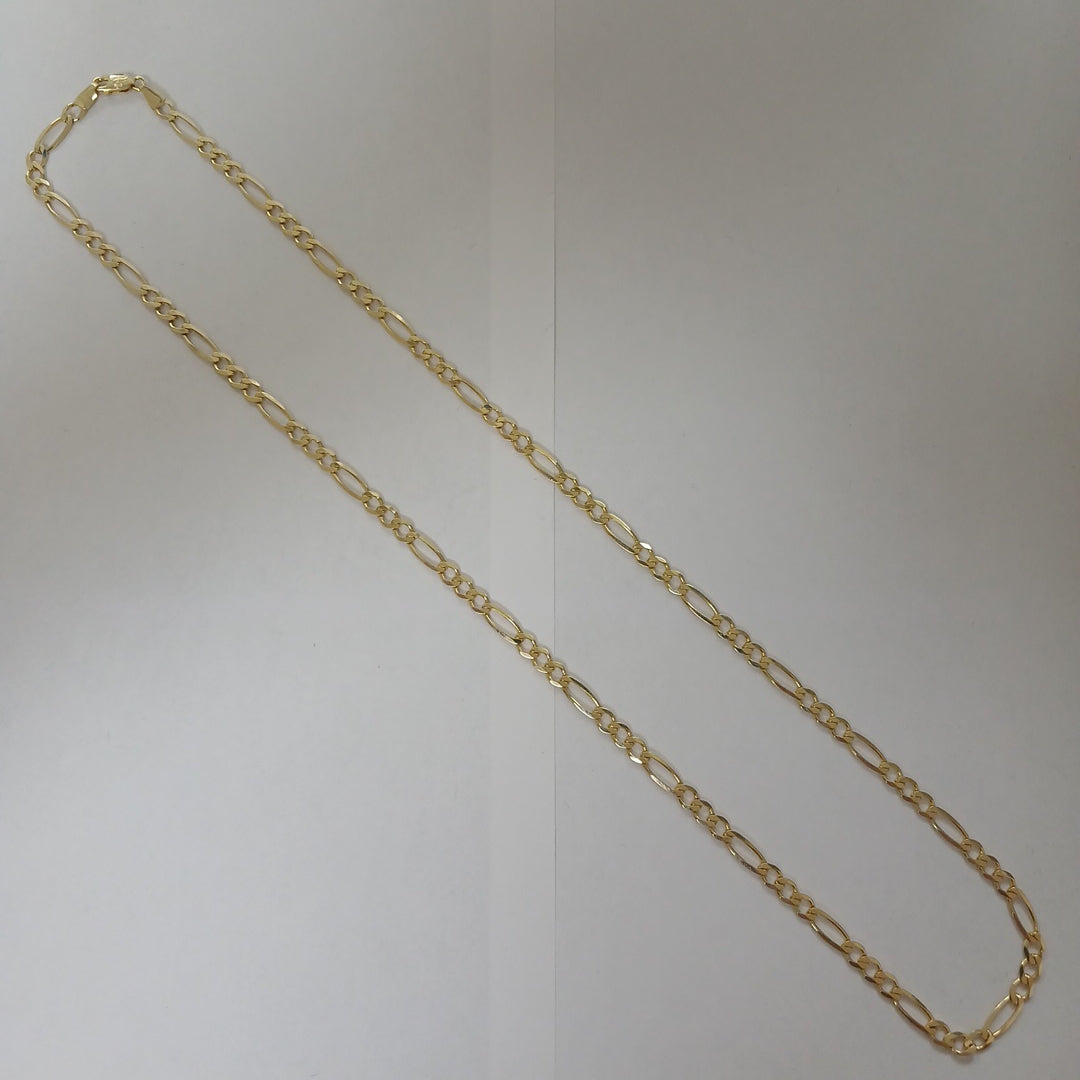 CADENAS CARTIER 3*1 AMARILLA ORO 14K 13.7 (NUEVO)