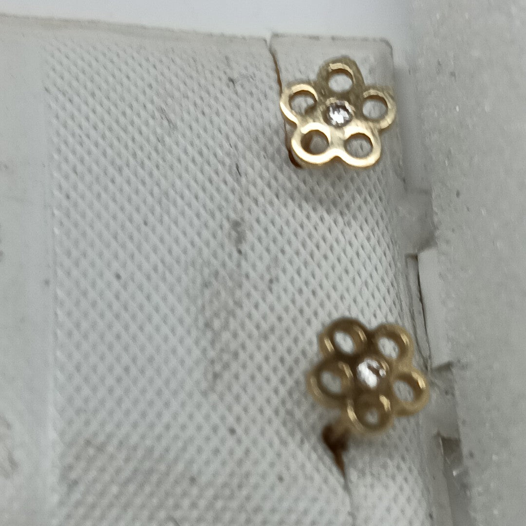 BROQUELES ORO 14K 1 (NUEVO)