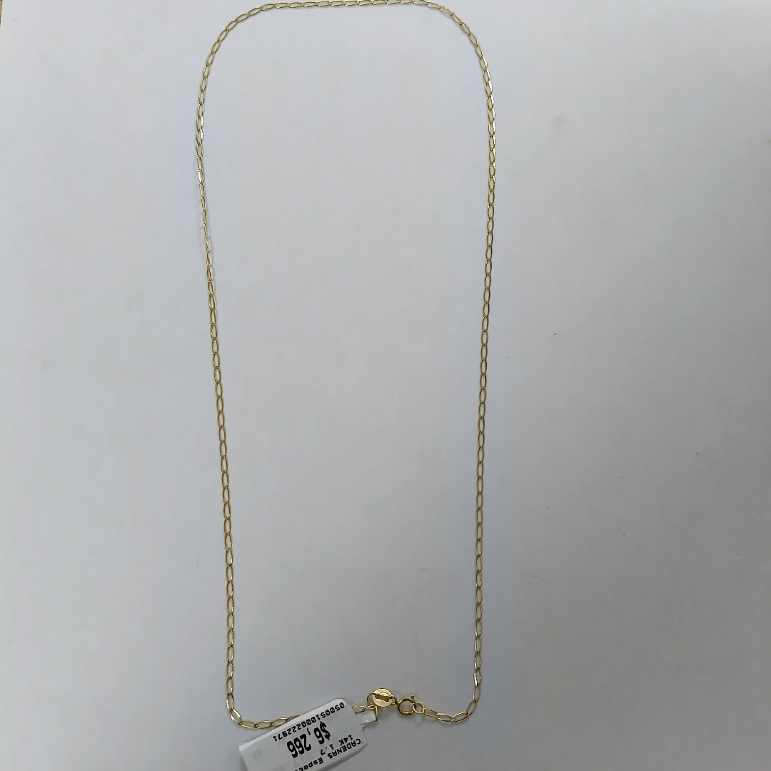 CADENAS ESPECIAL ORO 14K 1.7 (NUEVO)