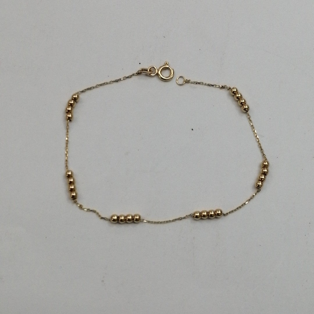 PULSERAS DAMA ORO 14K 1.5 (NUEVO)