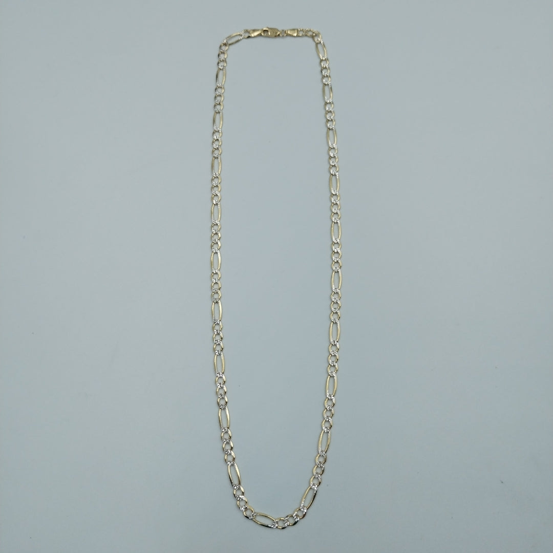 CADENAS CARTIER 3*1 DIAMANTADA ORO 14K 11.1 (NUEVO)
