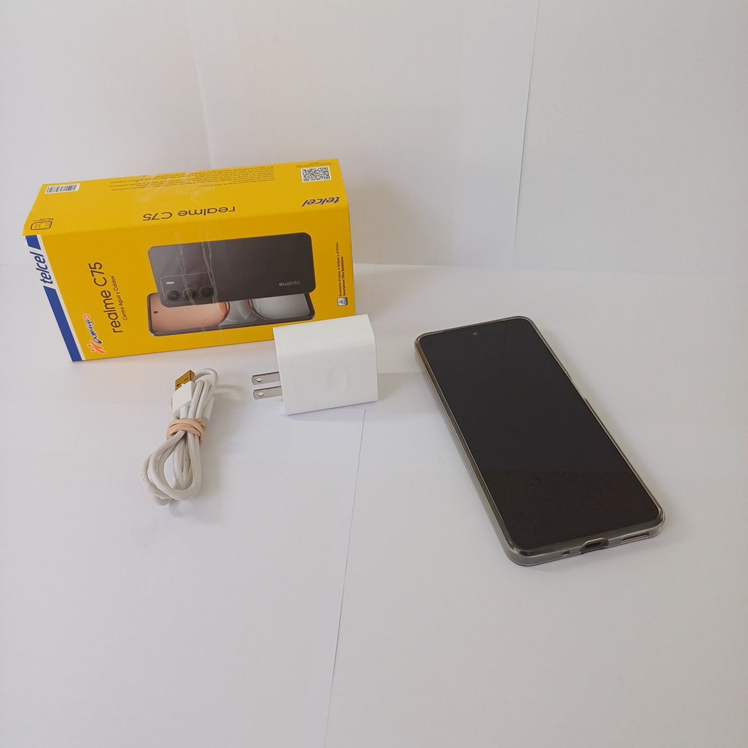 CELULAR REALME C75 RMX3941 (2025) 256 GB 8 GB RAM (SEMINUEVO)