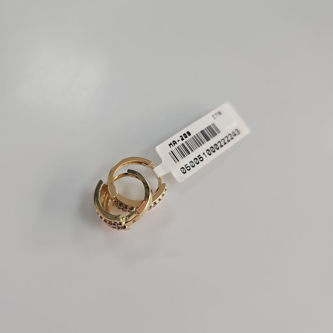 HUGGIES ORO 14K 2.3 (NUEVO)