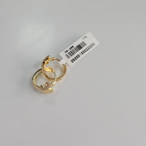 HUGGIES ORO 14K 2.3 (NUEVO)