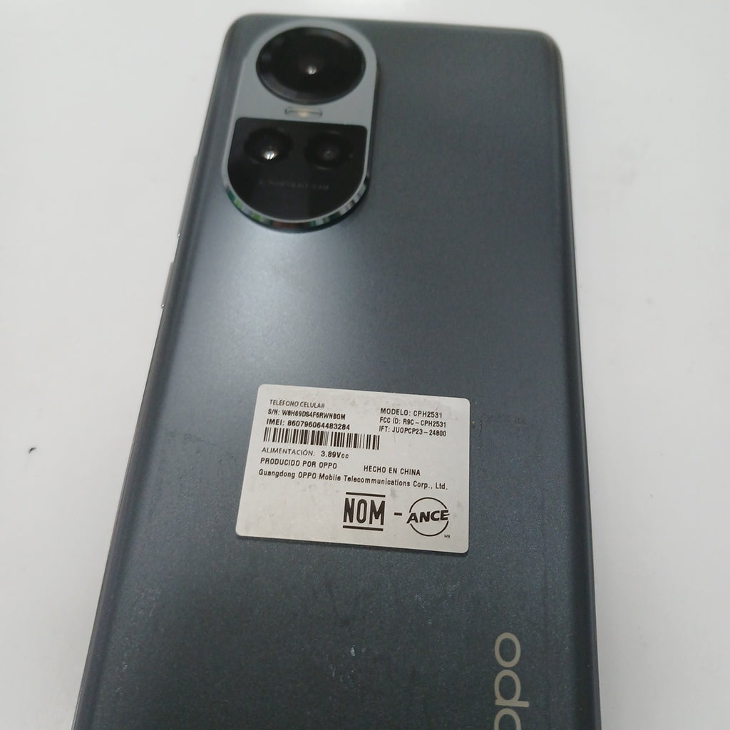 CELULAR OPPO  RENO10 5G CPH2531 (2023) 256 GB 8 GB RAM (SEMINUEVO)