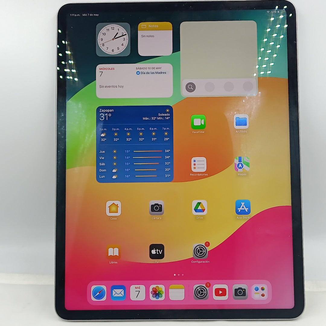 TABLETA APPLE IPAD PRO 6 12.9&quot; A2436 256 GB 8 GB RAM (SEMINUEVO)