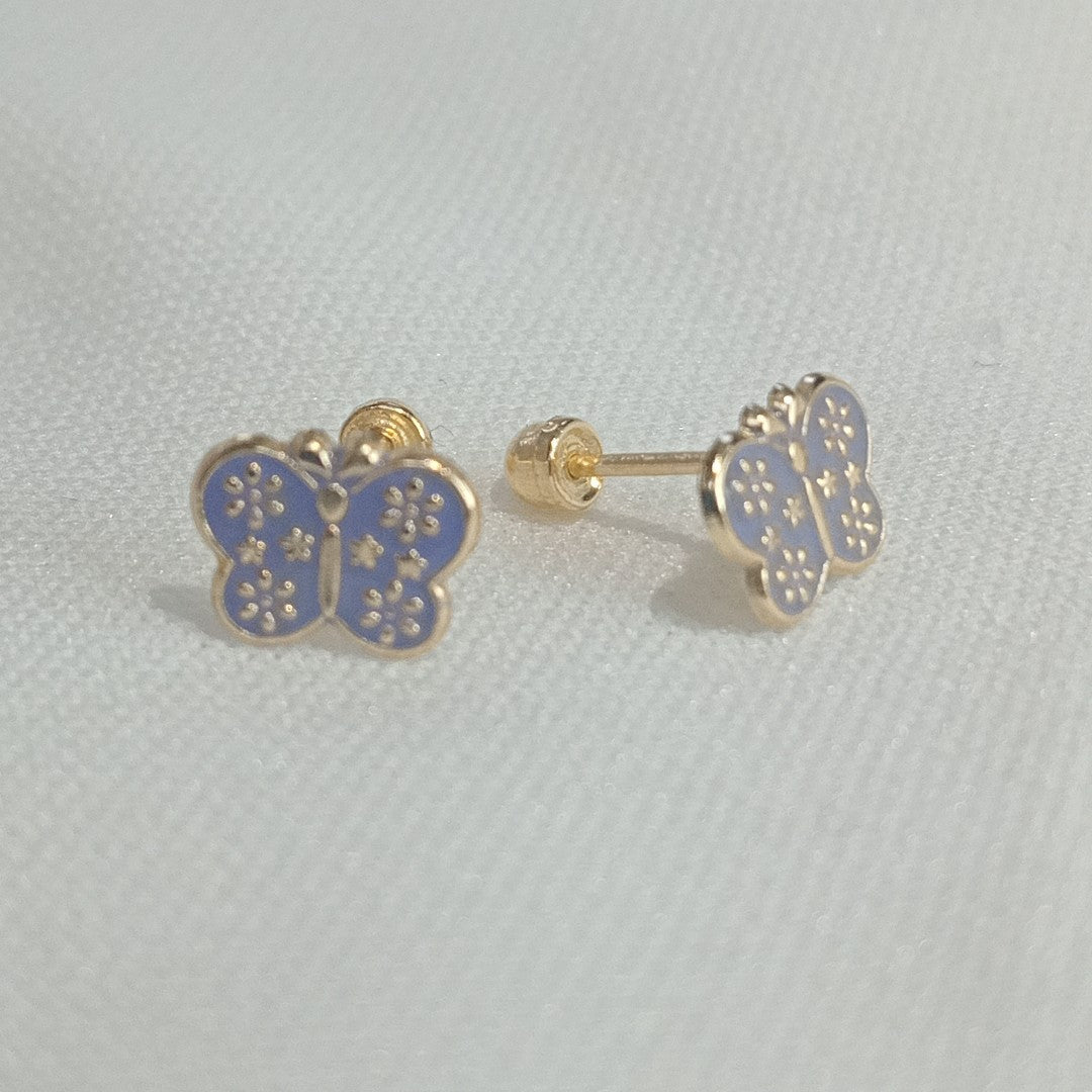 BROQUELES ORO 10K 1 (NUEVO)