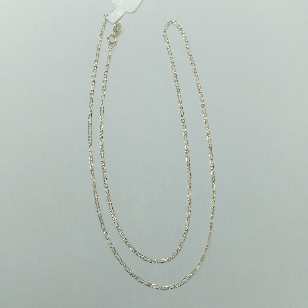 CADENAS CARTIER 3*1 DIAMANTADA ORO 14K 2.1 (NUEVO)