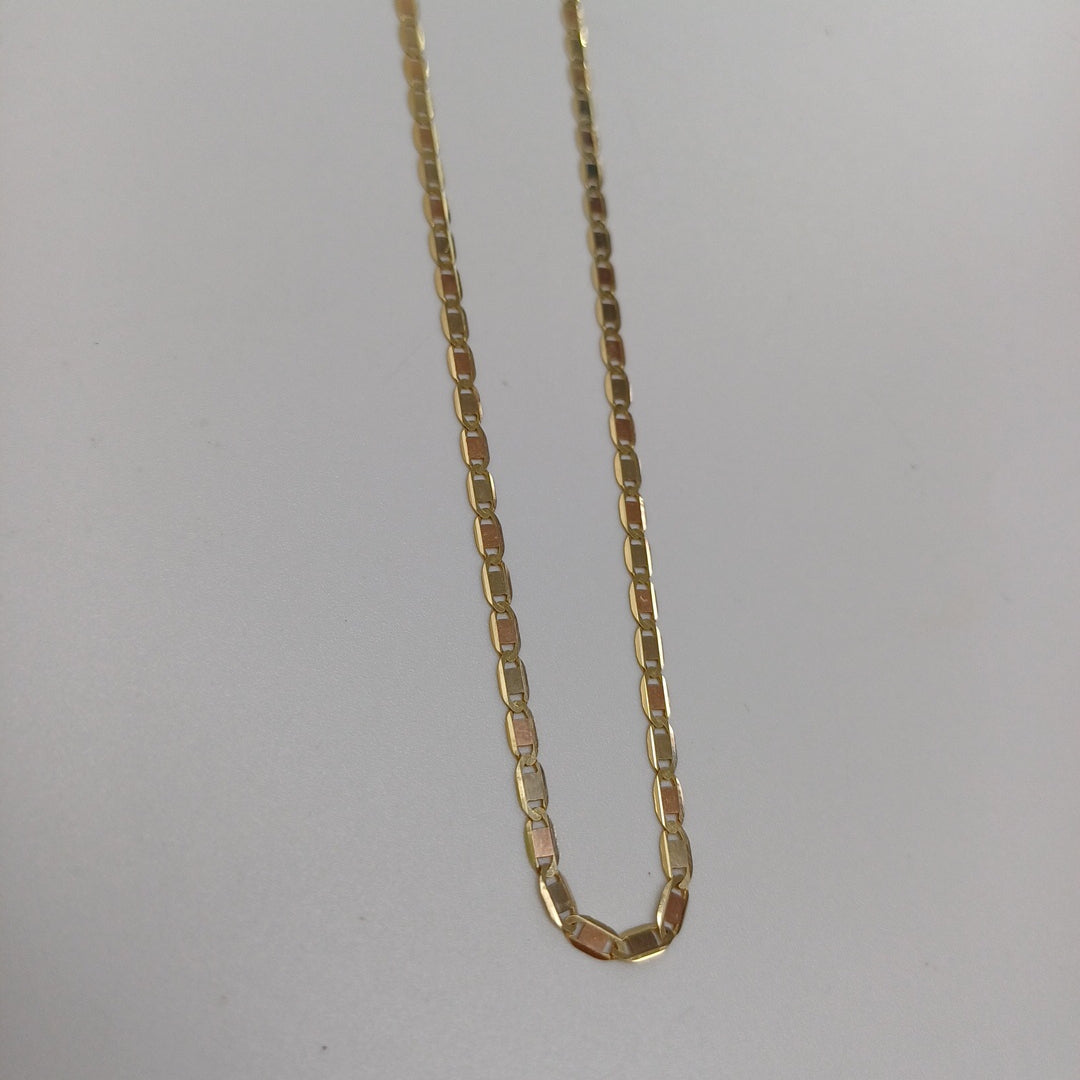 CADENAS VALENTINA/ESPEJO ORO 14K 6.6 (NUEVO)