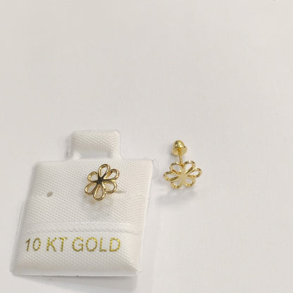 BROQUELES ORO 10K 1 (NUEVO)