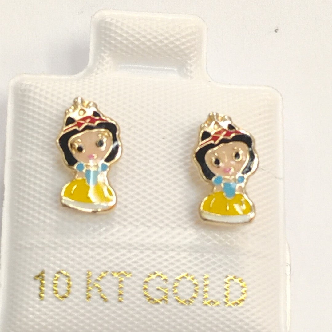 BROQUELES ORO 10K 1 (NUEVO)