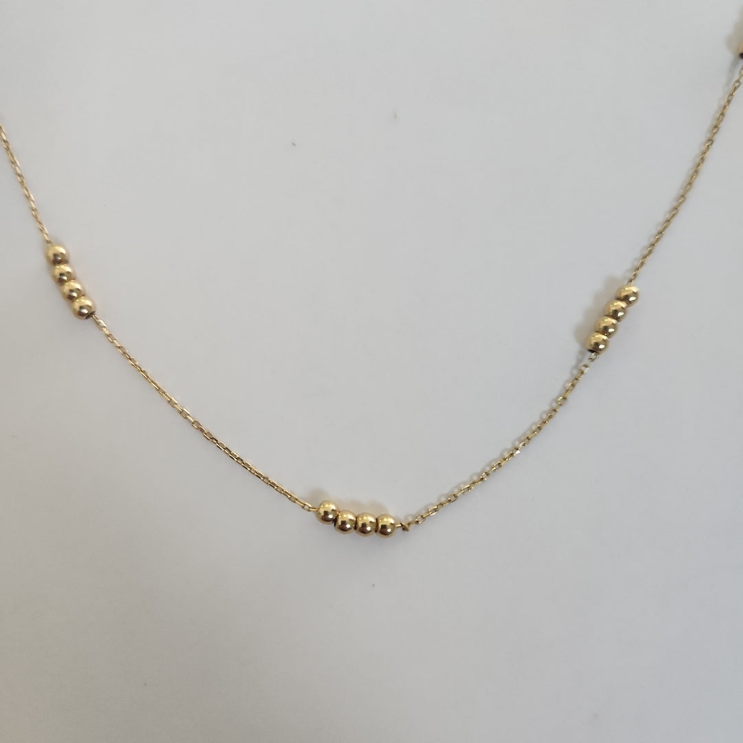 GARGANTILLAS ORO 14K 2.2 (NUEVO)