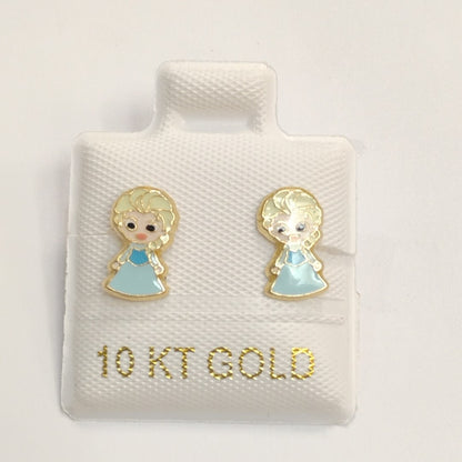 BROQUELES ORO 10K 1 (NUEVO)