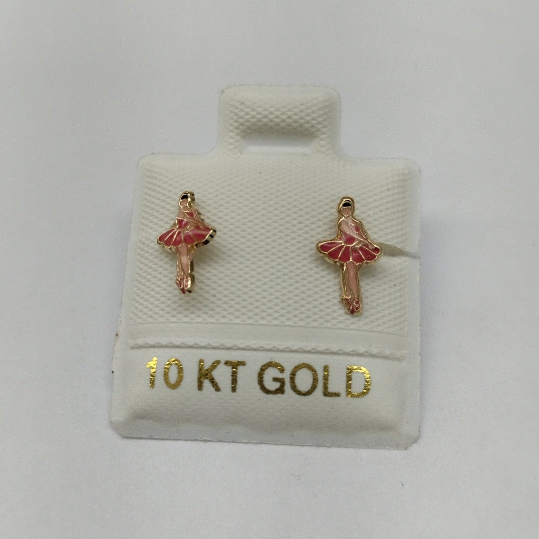 BROQUELES ORO 10K 1 (NUEVO)