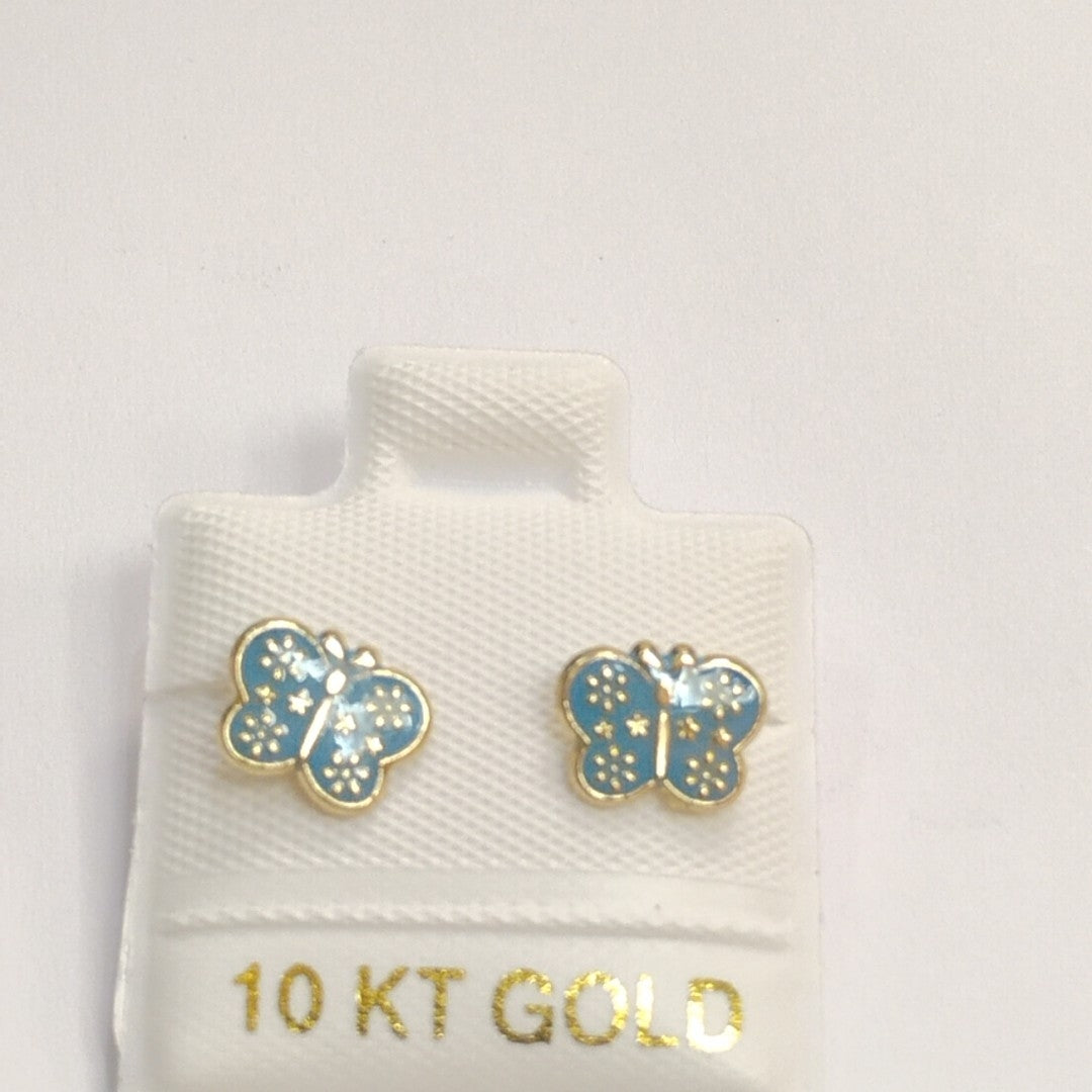 BROQUELES ORO 10K 1 (NUEVO)